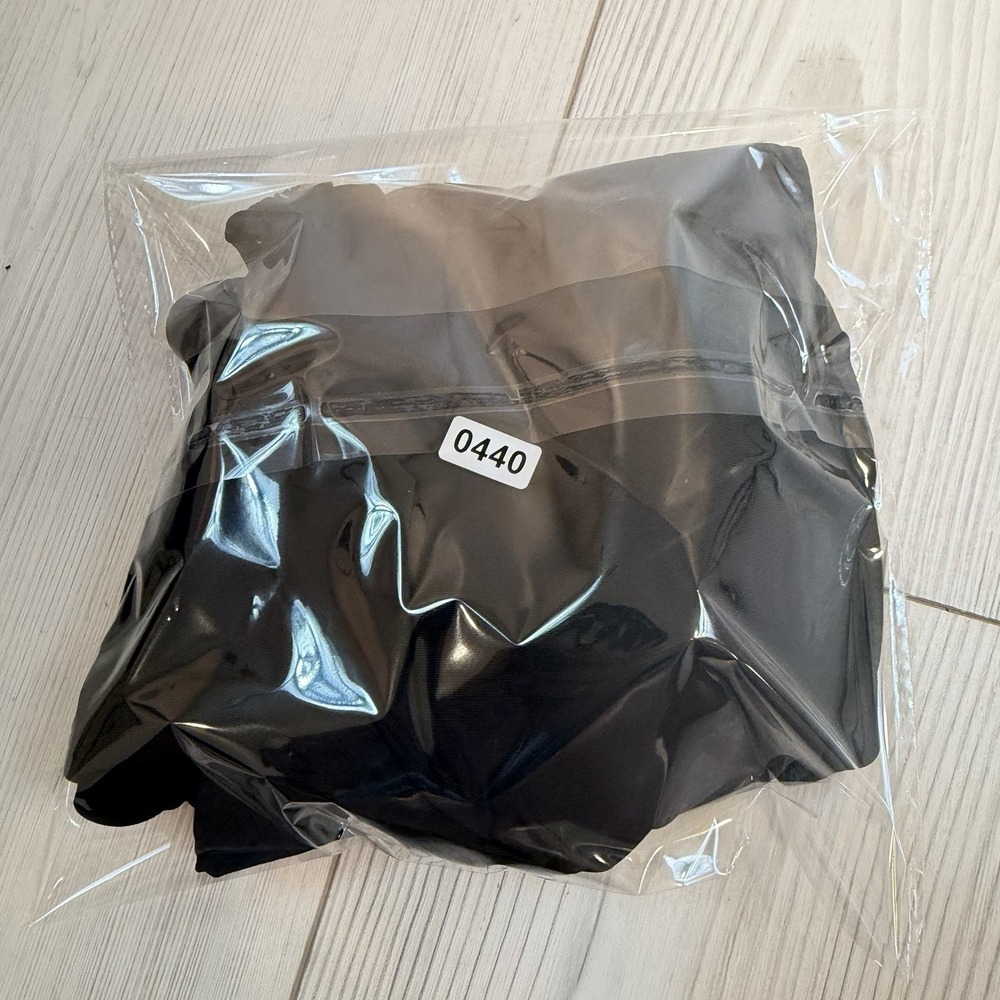 NWT Quince Italian Plunge One-Piece Swimsuit, Large, Black - Picture 12 of 12